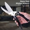 SLEMOON Kitchen Shears Heavy Duty Poultry Shears for Bone,Chicken,Turkey,Meat,Fish and