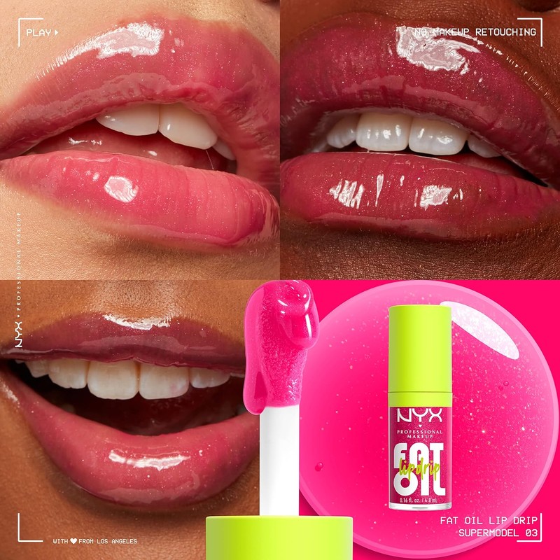 Brillo labial NYX Professional Makeup Fat Oil Lip Drip tono