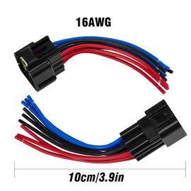 ZHOFONET 9 Pin Waterproof Connector,Waterproof Electrical Car Auto Wire Connector,16AWG Male Female Quick Disconnect Wire Connectors for Car Truck Motorcycle Marine Boat(1pairs)