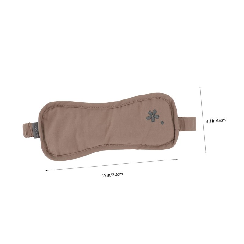 ORFOFE Weighted Sleep Eye Mask Heated Cool Dual Use Blindfold