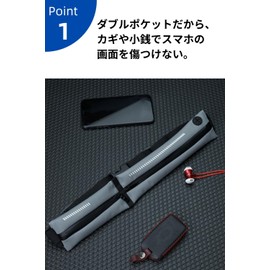 VEROMAN ppi-gear005 Running Pouch, Waist Pouch, Bag, Non-Shaking, Men's, Lightweight, Waterproof, Women's, Pink