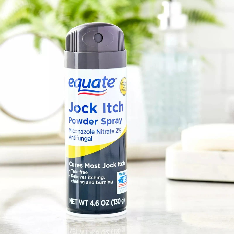 EQUATE [2 Pack] Equate Powder Spray for Jock Itch Relief