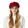 Women Newsboy Cap Fashion French Beret Hat Wool Cabbie Hat