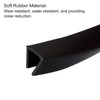 sourcing map U Channel Edge Trim, 4.9ft Length Rubber Guard
