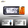 Left headlights for Mack,Replacement Headlamp with turn Signal Bulb Compatible