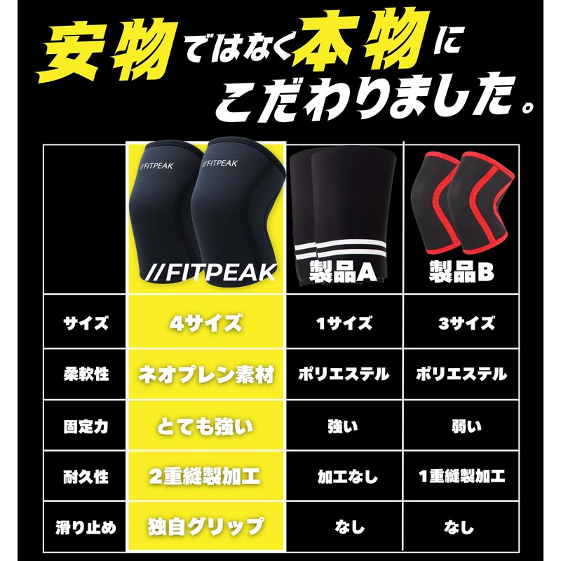 FITPEAK Elbow Sleeve [Unique Anti-Slip Grip] Elbow Supporter, Muscle Training,
