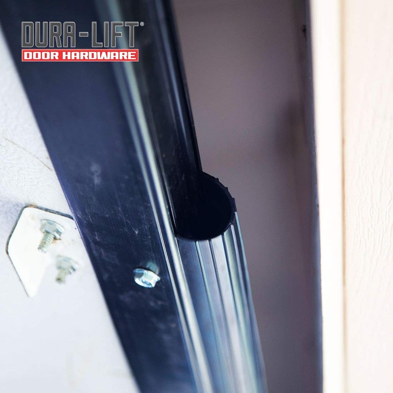 DURA-LIFT Garage Door Double-T Rubber Weather Seal 8' Wide Doors