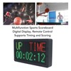 Electronic Scoreboard with Timer Remote Control Digital Score Counter for