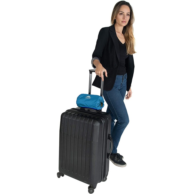 BlueHills Ultra Compact Travel Blanket in Portable Case Premium Soft