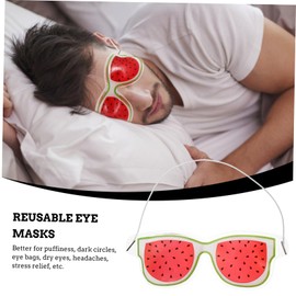 Ipetboom 4-pack Cooling Gel Eye Masks Eye Patches Hot Cold for Home Office Travel Random Style