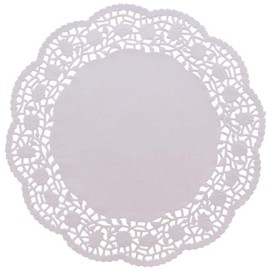 Swantex Round Doyleys, 24cm, Pack of 250