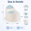 Toddler Potty Training Toilet Seat for Kids - Lightweight Spill-Proof