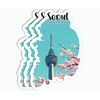 3Pcs Seoul South Korea Sticker - Travel Lover - South