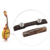 Guitar Bridge Rosewood 4-Strings Delicate Mandolin Musical Instrument AccessoriesRose Color