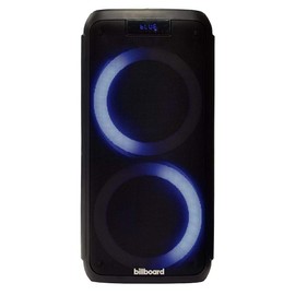 Billboard Dual 8" Rechargeable Bluetooth Speaker 8000W P.M.P.O, FM, USB SD, Aux inputs, TWS, Full Panel Lighting