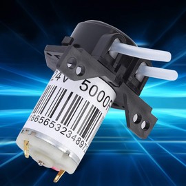 Ausla Peristaltische Flüssigpumpe Mikro -Peristaltische Pumpe Selbst -Priming Pumpe Kompakt Zuverlässige Röhrchen Ersatzvereinbarung für Experimente Pharmazeutika Wasserbehandlung (24V)