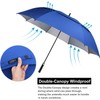 G4Free Windproof Golf Umbrella UV Protection 54 inch Auto Open