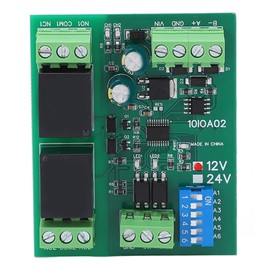 Relay Module 2 Channel RS485 Control Board Switch Controller DC 12V Accessory for Equipment