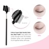 Beauty7 Eyelash Brush Eyebrow Brush Spoolie Brush Eyelash Resuable Dual