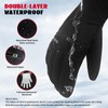 BEEK Waterproof Winter Gloves, Touchscreen Warm Gloves, Anti-Slip Cold Weather