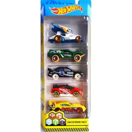 Hot Wheels 2019 Extreme Race 5-Pack