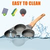 WEGREAT 4 Hole Fried Egg Pan Induction Pancake Pan: Pancake