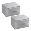 2 Storage Bags, Travel Bag, Space Saving Self-Compressing Storage Bag,
