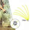 Milageto 100 Pieces String Trimmer Line Grass Trimmer Rope Cutter