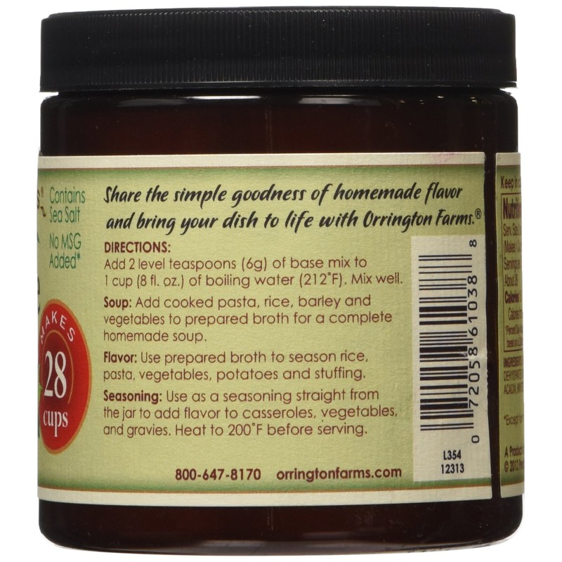 Orrington Farms - Vegan Beef Flavored Broth Base, 6 oz.