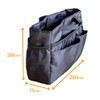 Y-Style Super Storage Capacity! Bag-in-Bag with 21 Pockets, Lightweight, Large