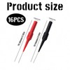 Multimeter Leads Probe Pin 16pcs Multimeter Test Leads Power Back
