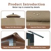 SCOCANOPY Replacement Cover Fit for Rona 10X12 Ft Eagle Brooke