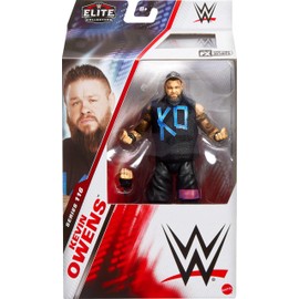 Mattel WWE Elite Action Figure & Accessories, Series #116 6-inch Collectible Kevin Owens with 25 Articulation Points & Swappable Hands