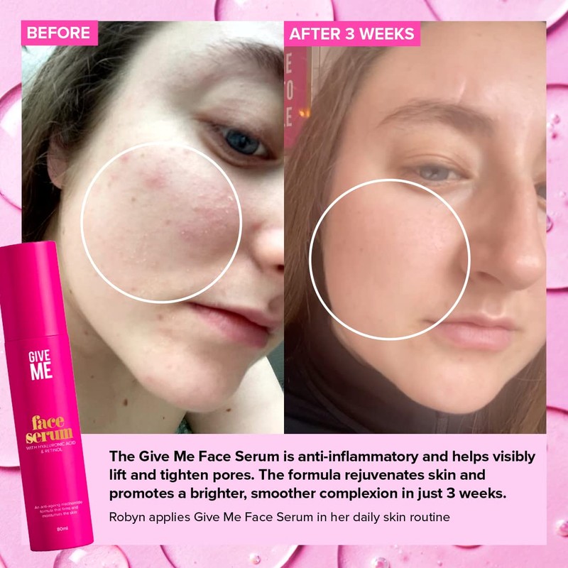Give Me Hyaluronic Acid & Retinol Face Serum With Peptides