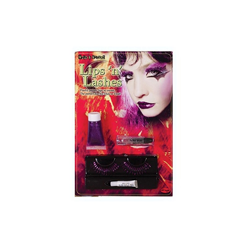 Lips And Lashes Devil Red