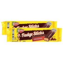 Keebler, Original Fudge Covered Creme Wafers, Fudge Sticks (Pack of 2)