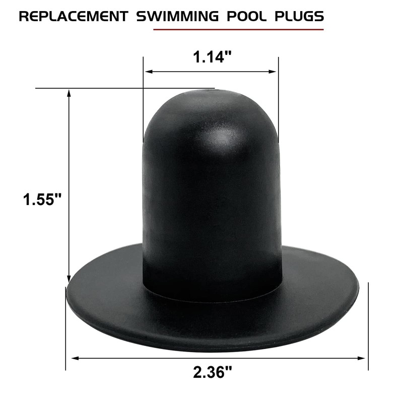 SKARUMMER Pool Wall Plug Replacement for Intex Bestway Coleman Summer