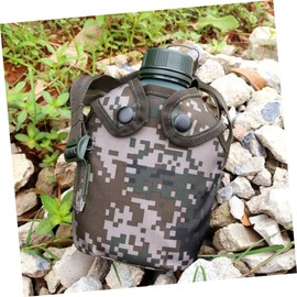 Kisangel 1 Set Survival Kettle Water Jug Canteen Canteen Green Kettle Steel Canteen Water Containers for Camping Water Bottle Canteen