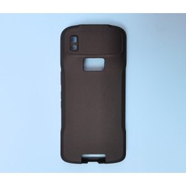 SCDIYEER Protective Case for Zebra TC22/TC27 Scanner, Rugged Black Rubber Cover (A Black Protective Shell)