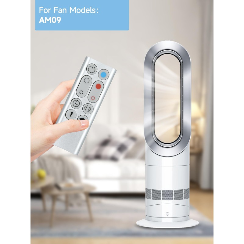 MOVHEIYL Replacement Remote Control Compatible With Dyson AM09 Hot+Cool Fan