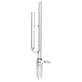 stonylab Glass NMR Tube Washer, Borosilicate Glass NMR Tube Cleaner for 5 mm NMR Tube with 24/40 Joint for Chemistry Laboratory Lab Supply