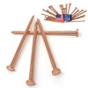 Dubbs Hardware 22-Pack Pure Copper 3.5-Inch Nail Spikes - Heavy-Duty