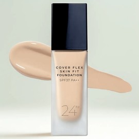 Anjumain BOM Cover Flex Skin Fit Foundation, 21 Rosy Beige, 1 pc / 비오엠 커버 플렉스 스킨 핏 파운데이션, 21 로지 베이지, 1개
