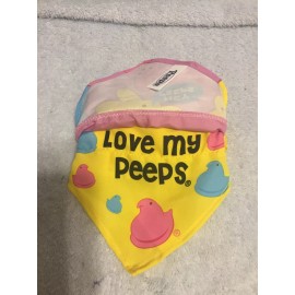 Peeps Easter Dog Bandanas Set Of 2 See All Photos For Small Breeds 7"W x 5"H