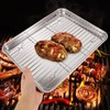 Baking Pan Nonstick 2 Pieces/Set Rectangular Baking Tray Stainless Steel