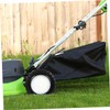 Outanaya 2pcs Solid Mute Rubber Lawn Mower Wheels Heavy-duty Casters
