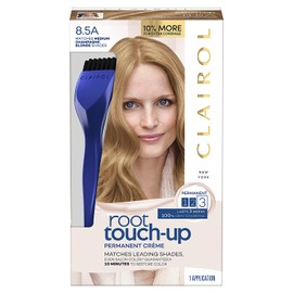 Clairol Root Touch-Up Permanent Hair Color Creme, 8.5A Medium Champagne Blonde, 1 Count