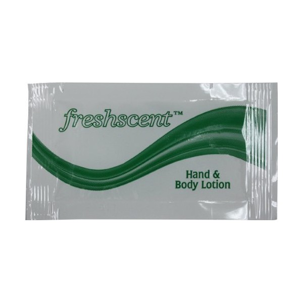 Freshscent Hand & Body Lotion .25oz packet (case of 1000)