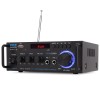 Pyle 200W Bluetooth Stereo Amplifier Dual Channel Mini Amp for