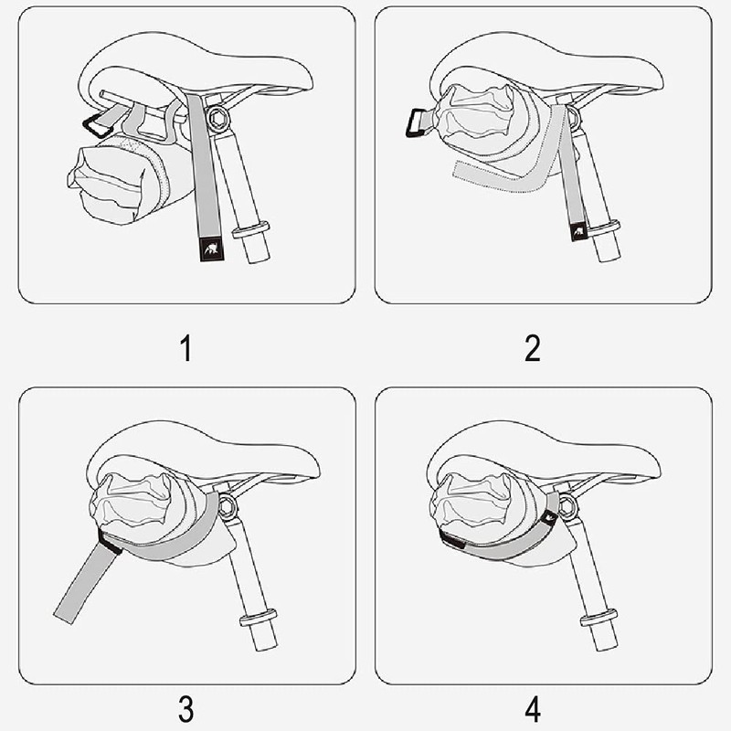 Bicycle Tool Storage Bag Folding Portable Tool Bags Foldable Bag